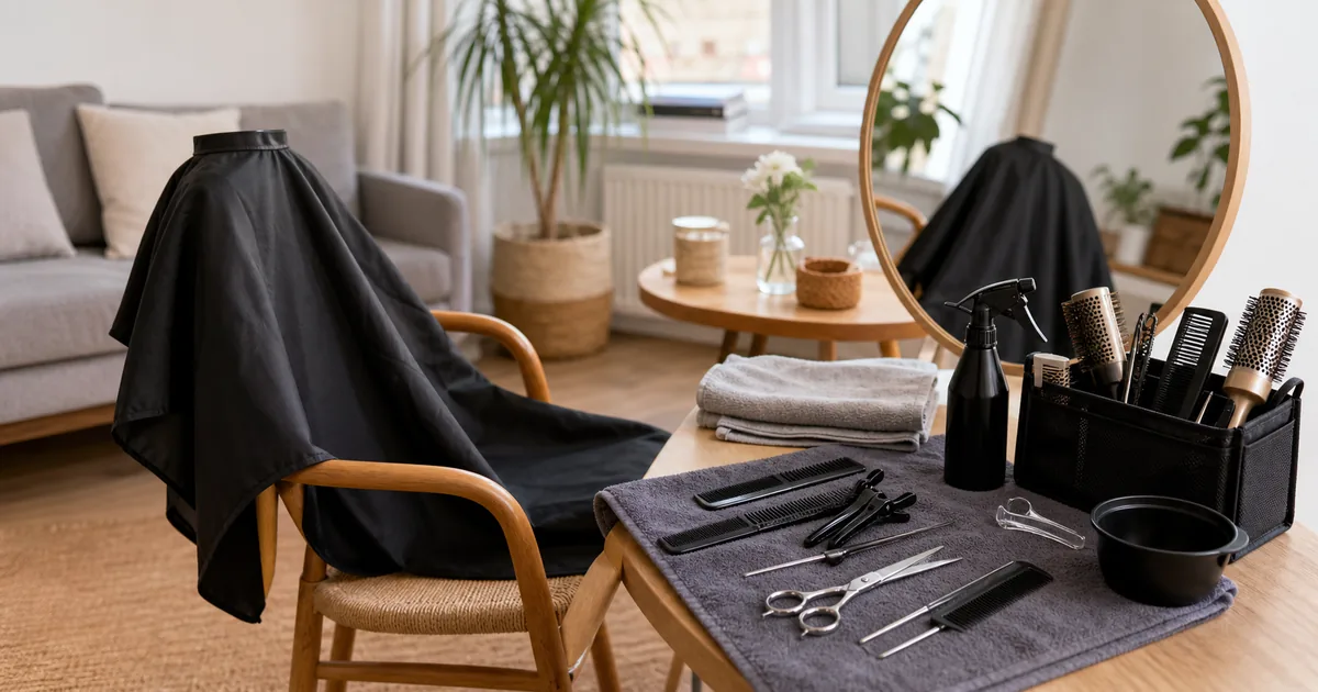Coiffure à domicile : comment se déroule concrètement une prestation ?