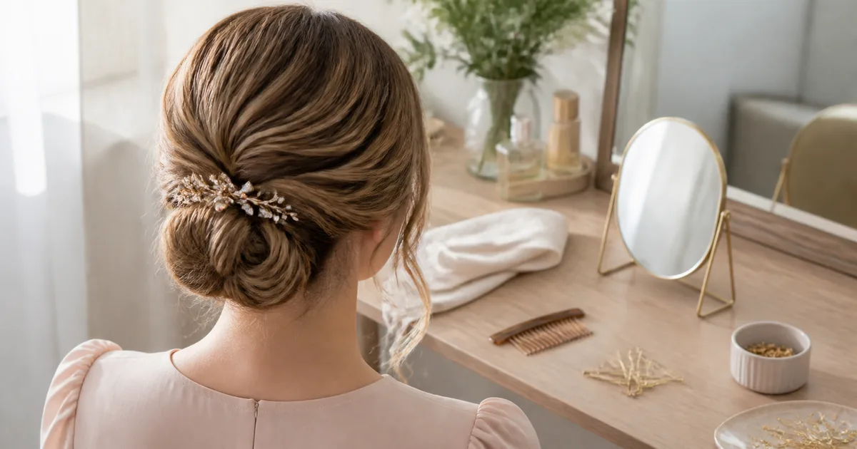 Coiffure événementielle : choisir une coiffure qui tient sans en faire trop