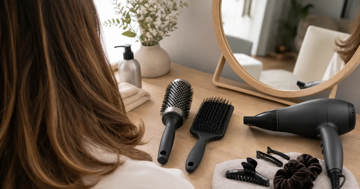 Brushing lisse ou souple : choisir selon la nature du cheveu