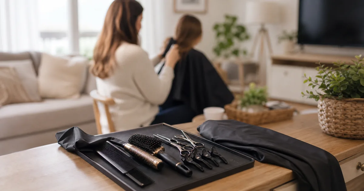 Coiffure à domicile : avantages pratiques pour les familles