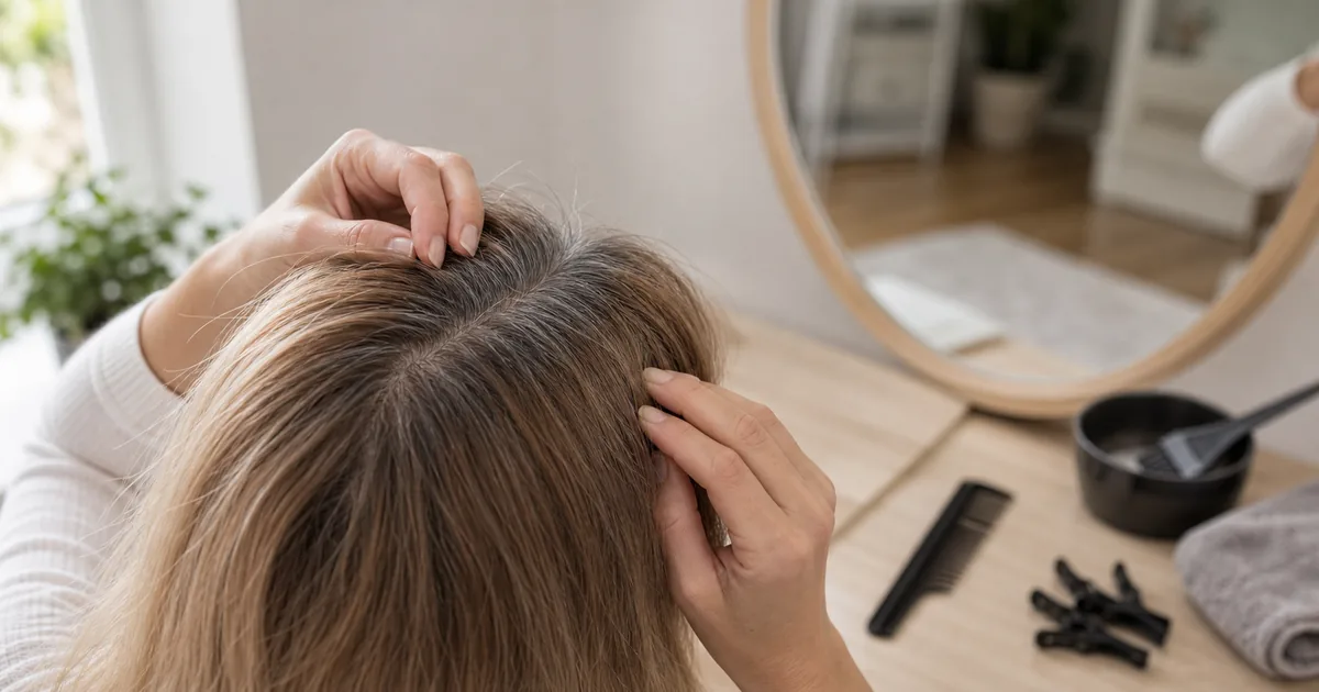 Racines visibles : quand refaire sa coloration ?