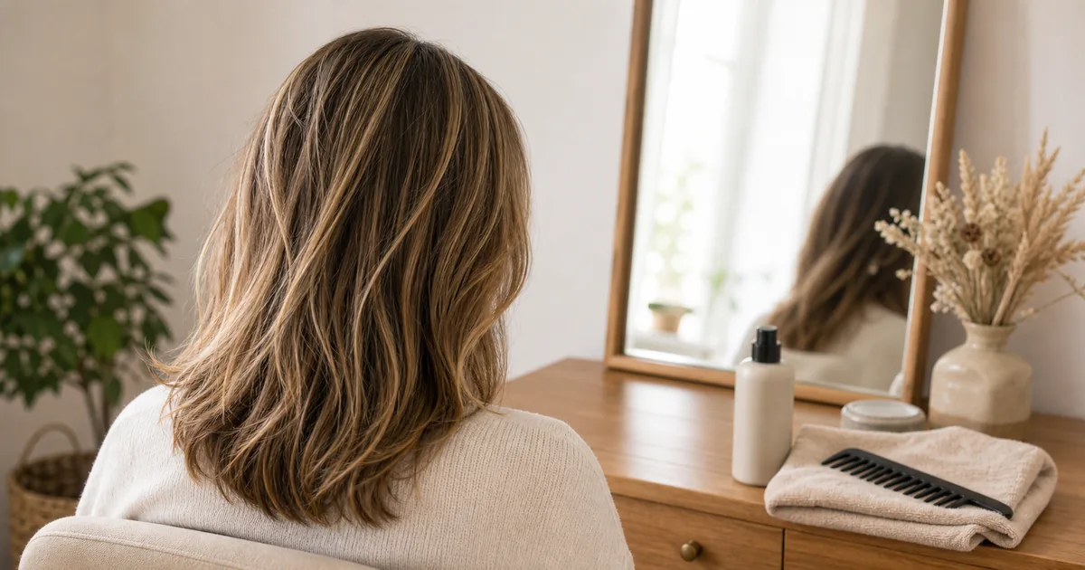 Entretenir ses mèches sans effet trop marqué