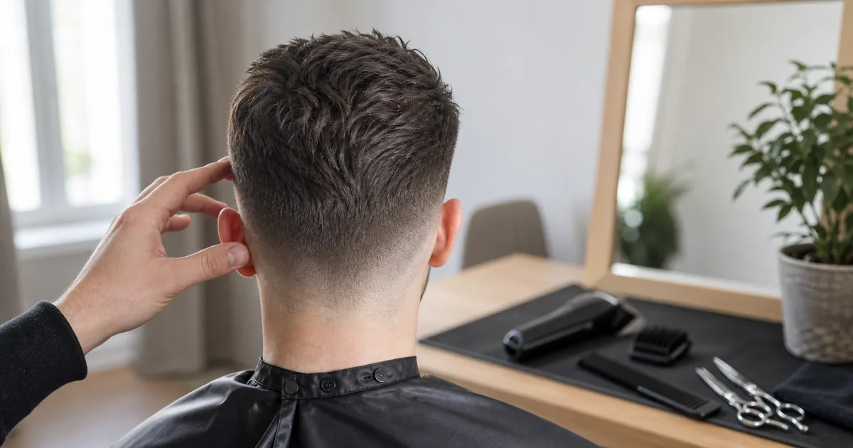 Dégradé homme : entretien, fréquence et rendu attendu