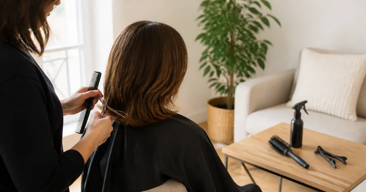Coiffure à domicile à Villemur-sur-Tarn : comment préparer son rendez-vous