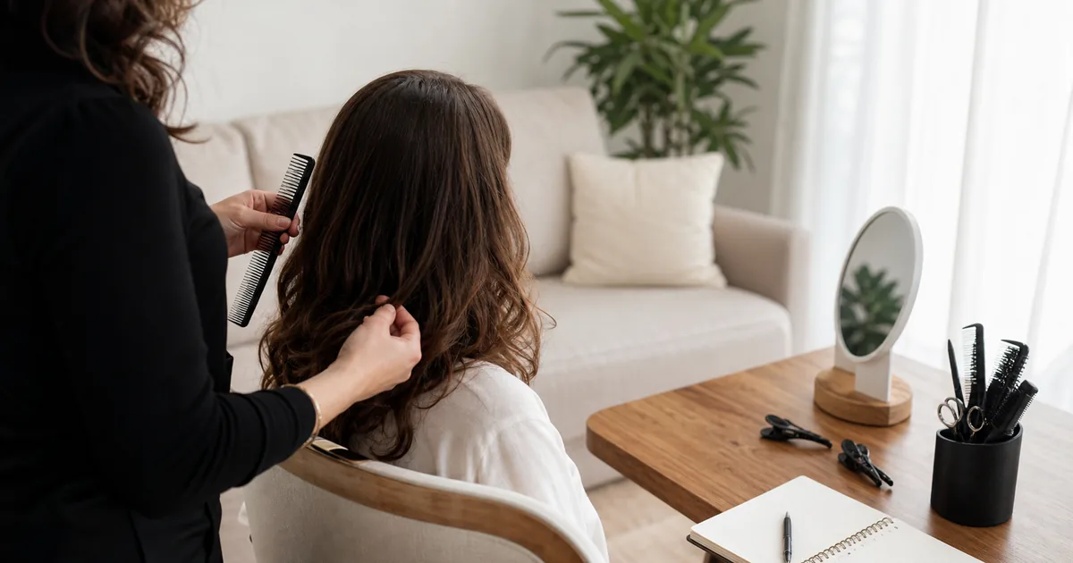 Comment choisir une coupe facile à vivre avec un coiffeur à domicile